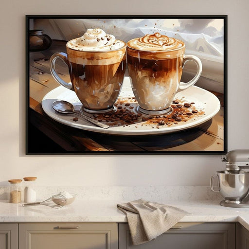 Mocha Moments Canvas Print