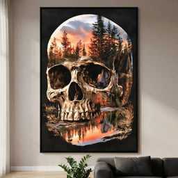 Reflections Of A Fading Wilderness - living room mockup