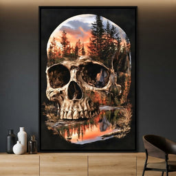 Reflections Of A Fading Wilderness - dining room mockup