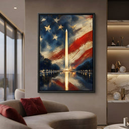 Reflections of a Founding Monument - room mockup 1