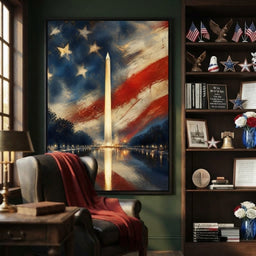 Reflections of a Founding Monument - room mockup 3