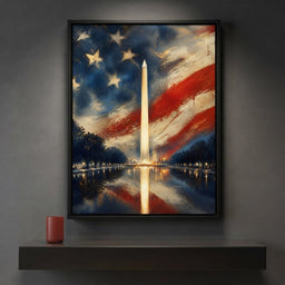 Reflections of a Founding Monument - room mockup 4