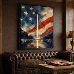 Reflections of a Founding Monument - room mockup 5