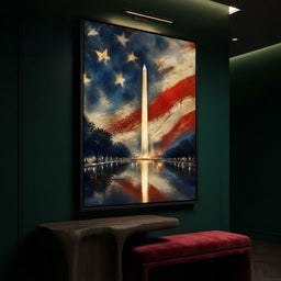 Reflections of a Founding Monument - room mockup 7