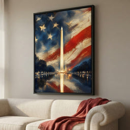 Reflections of a Founding Monument - room mockup 8