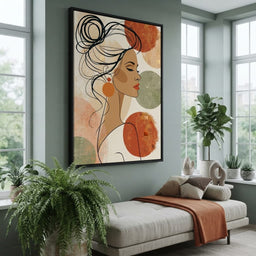 Reflections of a Soft Summer Evening - room mockup 9