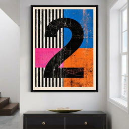 Rhythmic Shapes Of Modern Chaos 2 - entry hall mockup
