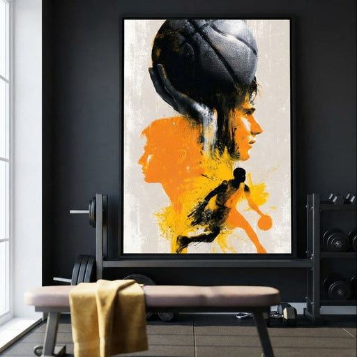 Rise of the Golden Court Hero Canvas Print