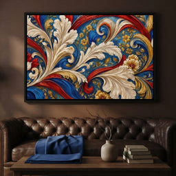 Royal Baroque in Bloom - TooplesArt - room mockup 8