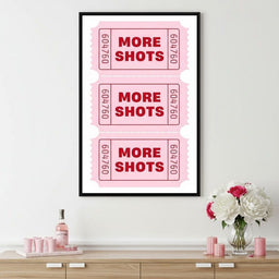 Triple Pink Ticket Cheers