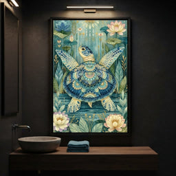 Sacred Traveler Of The Golden Waters - room mockup 7