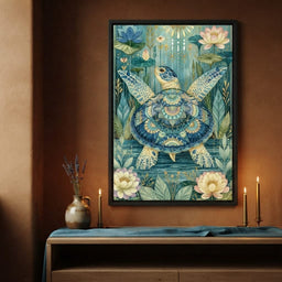 Sacred Traveler Of The Golden Waters - room mockup 10