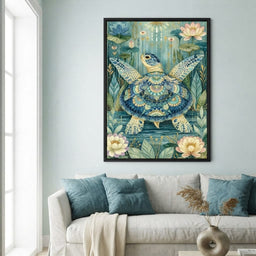 Sacred Traveler Of The Golden Waters - room mockup 11