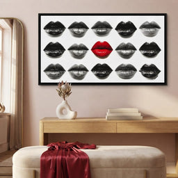 Sensual Lips Bold Defiance - room mockup 2