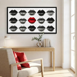 Sensual Lips Bold Defiance - room mockup 12