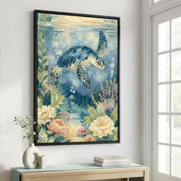 Silent Passage Through The Deep Sea - room mockup 9