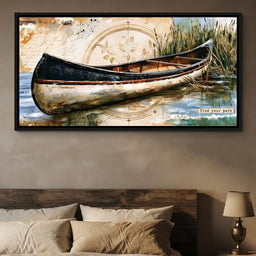 Solitude Upon The Quiet Shore - bedroom mockup