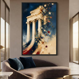 Stellar Pillars Of Democracy - room mockup 1