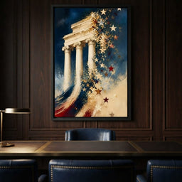 Stellar Pillars Of Democracy - room mockup 2