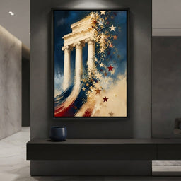 Stellar Pillars Of Democracy - room mockup 4