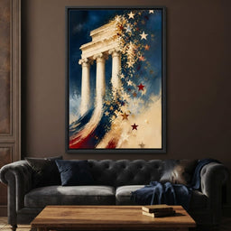 Stellar Pillars Of Democracy - room mockup 5