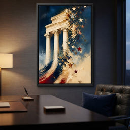 Stellar Pillars Of Democracy - room mockup 7