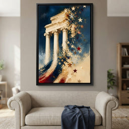 Stellar Pillars Of Democracy - room mockup 9
