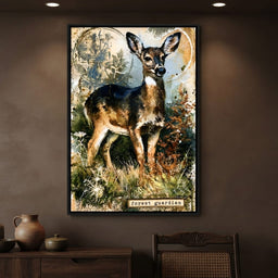 Stillness of the Quiet Wild - dining room mockup