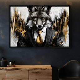 The Executive Fox Negotiating Gold Trends - dining room mockup