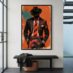 The Gentleman of Broken Colors - entry hall mockup