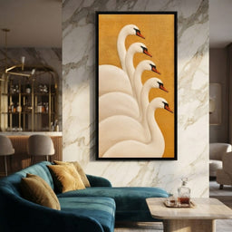 The Swan Assembly - TooplesArt - room mockup 7