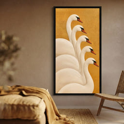 The Swan Assembly - TooplesArt - room mockup 8