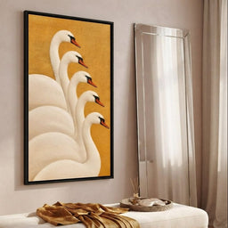 The Swan Assembly - TooplesArt - room mockup 9