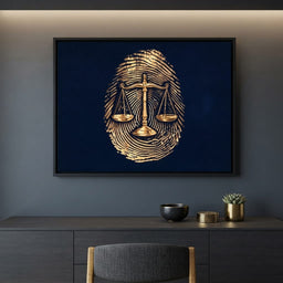 The Weight Of Individual Truth - dining room mockup
