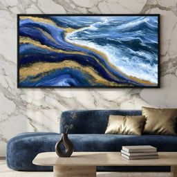 Tidal Currents Of Liquid Gold - room mockup 4