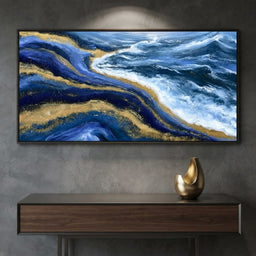 Tidal Currents Of Liquid Gold - room mockup 12