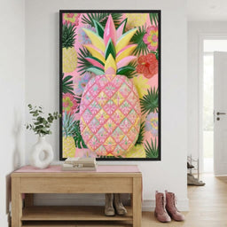 Tropical Solstice Island Pineapple - room mockup 4