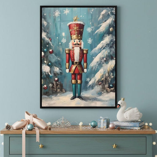 Christmas Nutcracker Wonderland Canvas Print