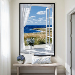 Ocean Breeze Through Open Window