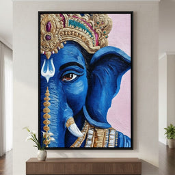 Lord Ganesha Blue Majesty