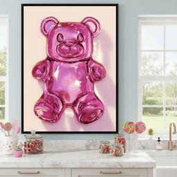 Pink Bear Gummy