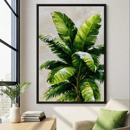 Verdant Rhythm of Tropical Palms - room mockup 10