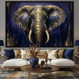 Regal Gold Elephant Majesty