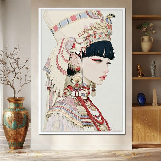 Ancient Egyptian Bride Canvas Print