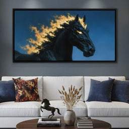 Fiery Night Stallion Spirit