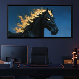 Fiery Night Stallion Spirit