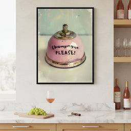 Champagne Please Service Bell