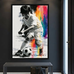 Where Ambition Meets the Pitch - entry hall mockup