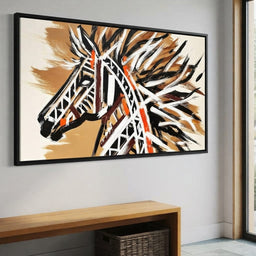 Wild Essence Untamed Brushstrokes - Alicia Smith - entry hall mockup