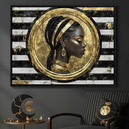 Golden Regal Afro Majesty